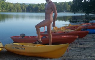 kayaking, great exercise!