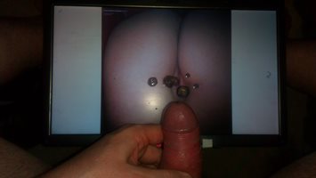 My cock and cum over avert22's gorgeous girlfriend, she asks if her pussy i...