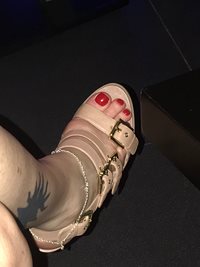 What do you think of these heels on me?