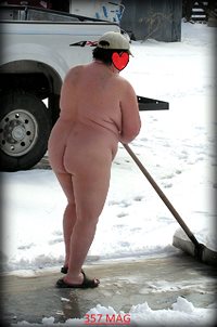 bare ass snow removal service.