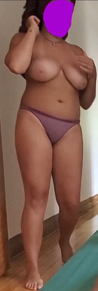 What do you think about me going out wearing panties but no bra?