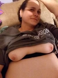 Tracey's tits.