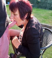 ...and yes, Patsy does swallow, always!