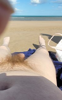Another naked day on the beach
