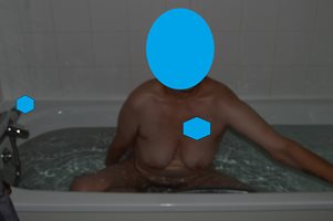 Bath time for my sexy gf
