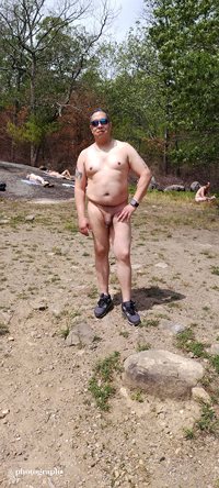 Me at a nude hike