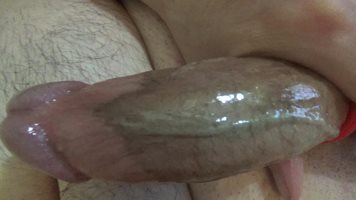 Veiny from the cock ring