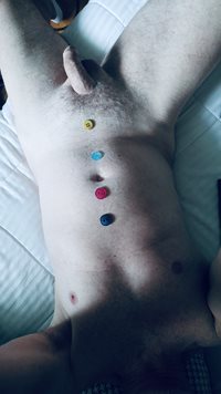 Colourful belly button imposters