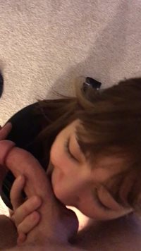 Amazing blowjob from my sexy girl