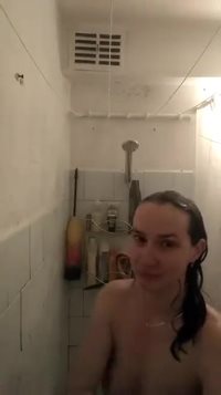 Rima in shower