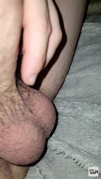 Slow mo of my balls bouncing around while stroking