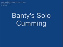 Solo of Banty Cumming by Request