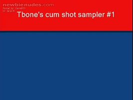 Cum shot sampler #1