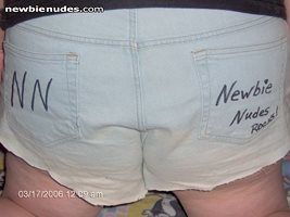 My sexy wifes ass, With NN on it, LOL , love the Comments an votes