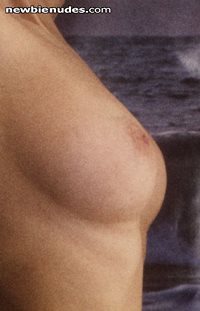 another one from my wife's tits - tell me if you like them