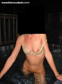 hot tub antics, posing for the cam again befor I rock his world. one of my ...