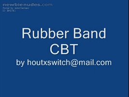 rubber band cbt.