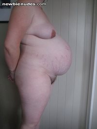 Now 8 months preg, just 4 more weeks to go. Compare these to the pics taken...