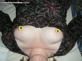 OK - I know u boys like my pink nips....how about these ones?