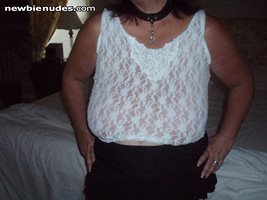 Would you like to take me out in my new blouse? I'm not allowed to wear a b...
