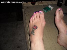 What do you think of my wife's feet???