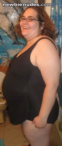 someone wanted to see my preggo belly in a bathing suit. well here it is. 2...