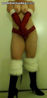 Santas's naughty gift to you...a slut to use!!!!