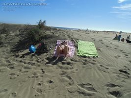 New Goldenpussy:Me on Nude Beach