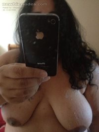 My tits just after my shower, still wet..... comments & votes appreciated x