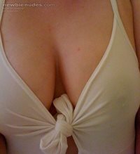 a little bit cleavage...