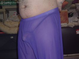 purple pants w/maxomizer thong