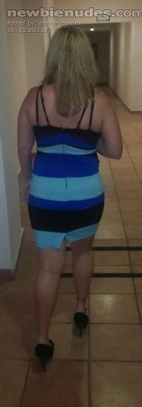 Ready to go back to Cancun! Do you like my dress?