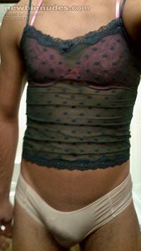 Wife's old panties she had in a donation bag.  I decided to keep them for m...