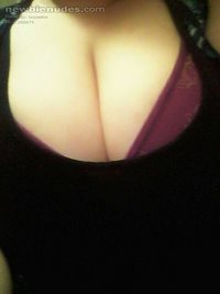 My very distracting cleavage at work