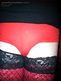 sexy Friday afternoon in red and black