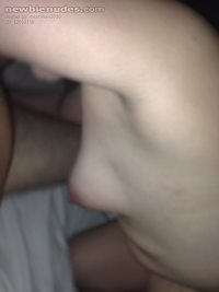 Wife showing