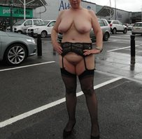 Sunday morning at the retail park