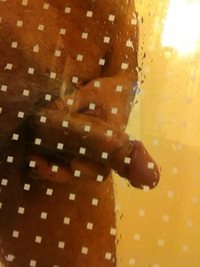 Wife caught me in the shower ...
