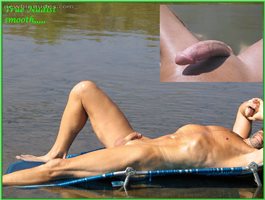 Enjoying a great naked day at the river,,,,